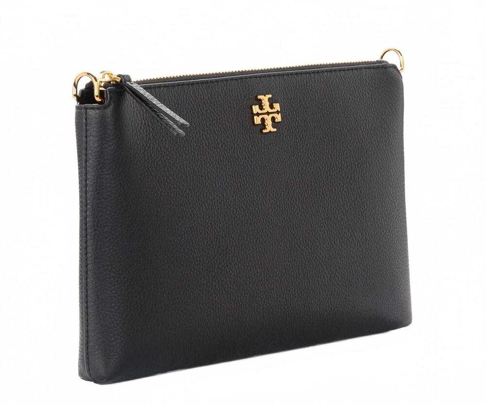 NEW TORY BURCH women's convertible clutch crossbody bag in black